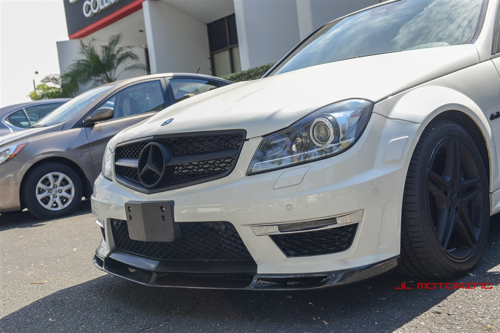 Mercedes Benz W204 C63 AMG Carbon Fiber Front Lip