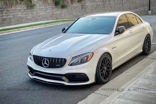 Mercedes Benz W205 C63 C63S AMG Edition 1 Carbon Fiber Front Lip