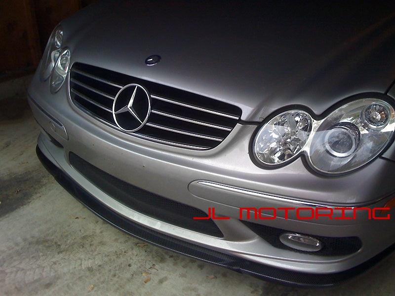 Mercedes Benz W209 CLK 550 AMG Carbon Fiber Front Lip