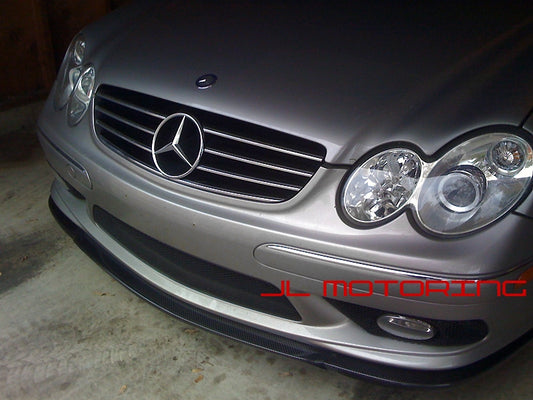 Mercedes Benz W209 CLK 550 AMG Carbon Fiber Front Lip