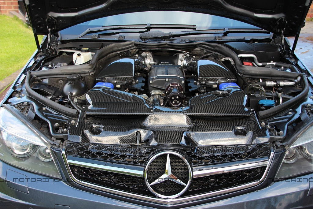 Mercedes W204 C63 AMG Gruppe M Style Carbon Fiber Cold Air Intake System
