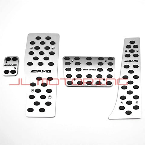 Mercedes Benz Brushed Aluminum Pedals