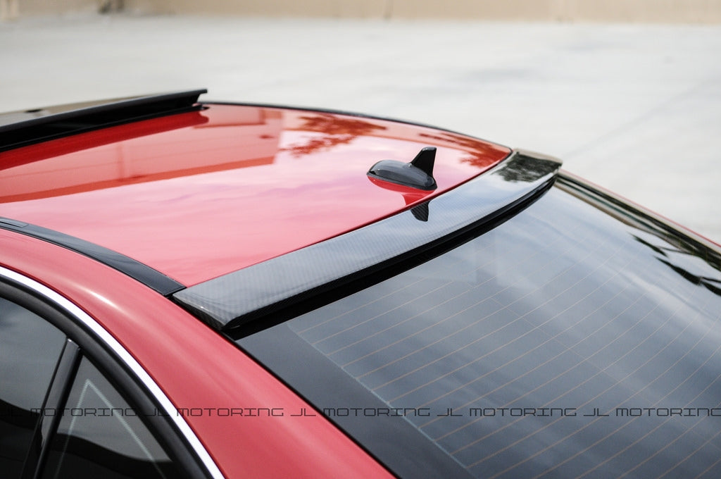 Mercedes W204 C Class Carbon Fiber Roof Spoiler