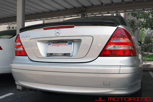 Mercedes W203 C Class AMG Style Trunk Spoiler - Carbon Fiber