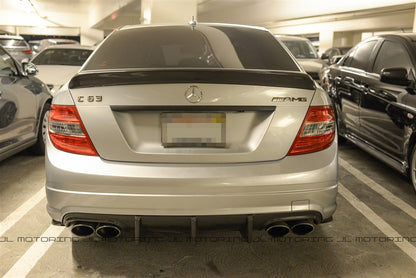 Mercedes W204 C Class DTM Style Carbon Fiber Trunk Spoiler