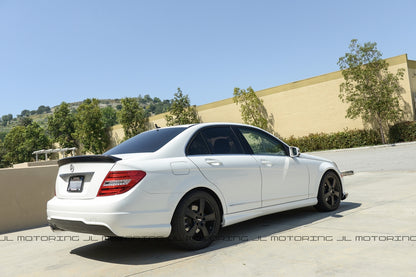 Mercedes W204 C Class DTM Style Carbon Fiber Trunk Spoiler