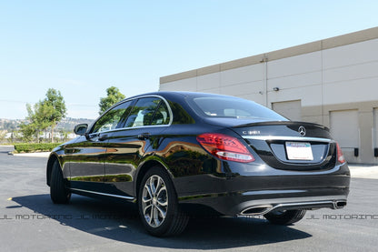 Mercedes W205 C Class AMG Style Carbon Fiber Trunk Spoiler