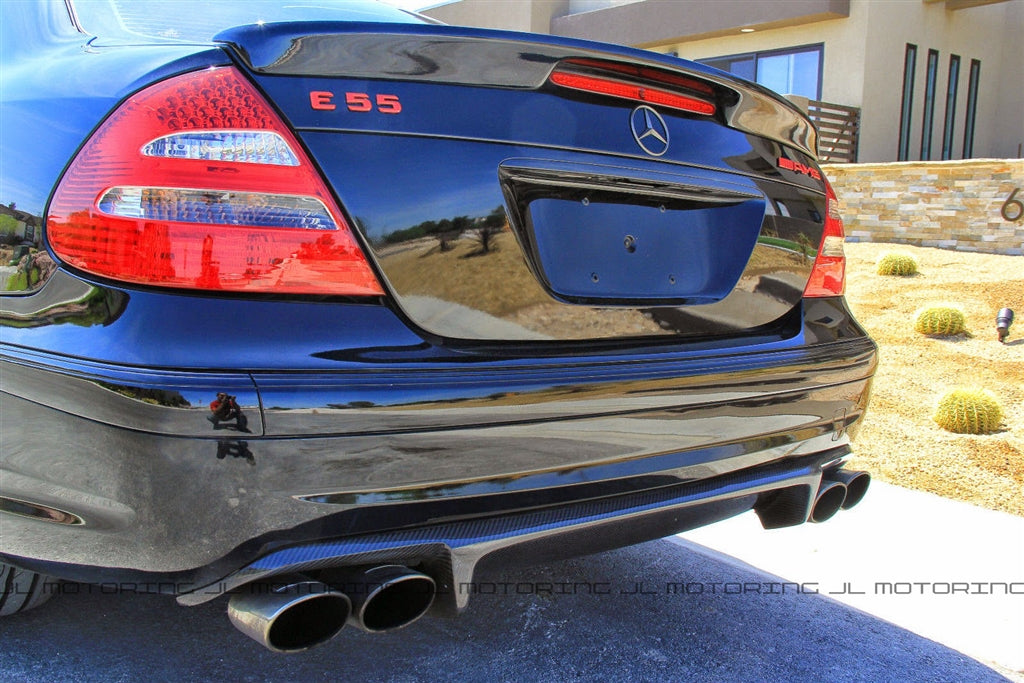 Mercedes W211 Carlsson Style Carbon Fiber Trunk Spoiler