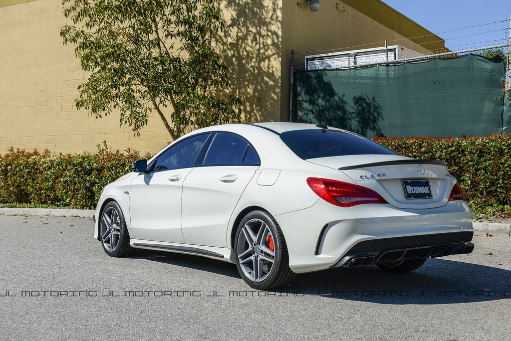 Mercedes Benz C117 CLA Class Carbon Fiber Trunk Spoiler