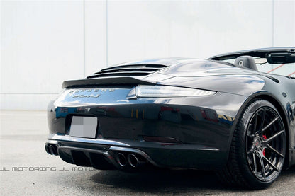 Porsche 991 911 Carrera Carbon Fiber Rear Diffuser