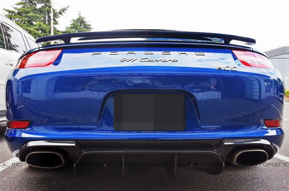 Porsche 991 911 Carrera Carbon Fiber Rear Diffuser