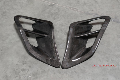 Porsche 997 Turbo Carbon Fiber Side Vents - JL Motoring
