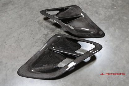 Porsche 997 Turbo Carbon Fiber Side Vents - JL Motoring