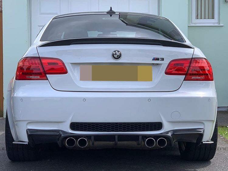 BMW E92 E93 M3 Type IV Carbon Fiber Rear Diffuser