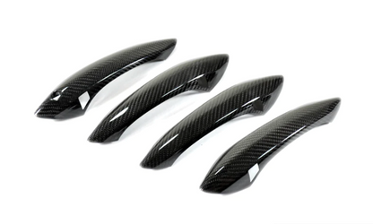 BMW carbon Fiber Door Handle Trims F10 5 Series F06 F12 F13 6 Series F01 7 Series