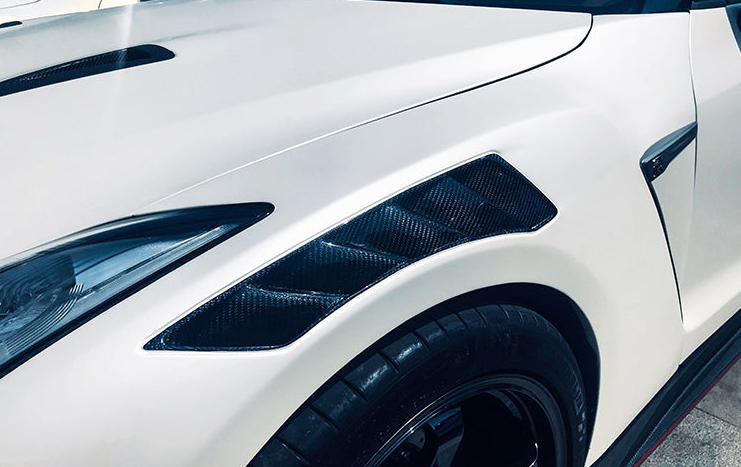 Nissan R35 GTR N Style Carbon Fiber Fenders