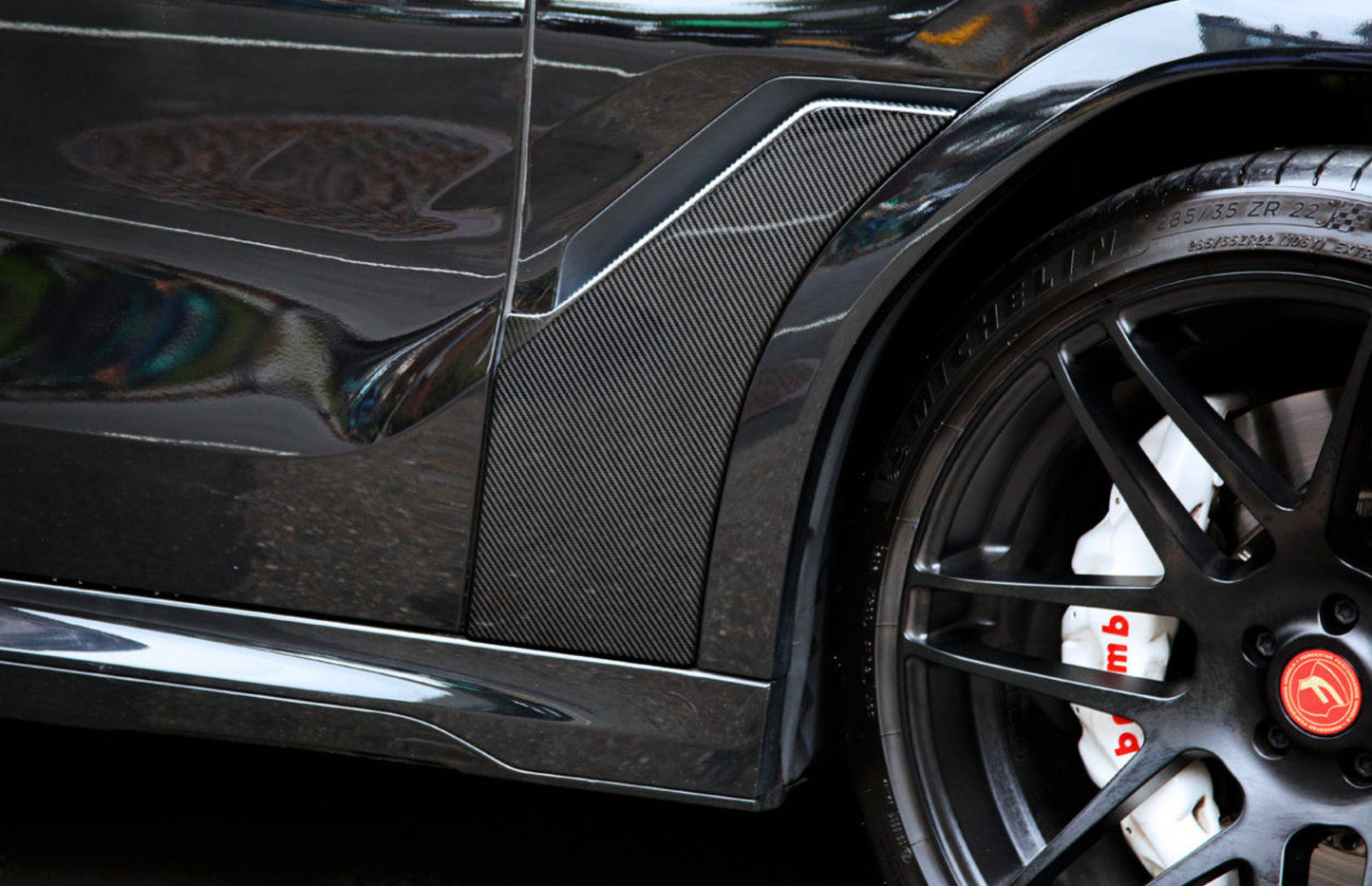 BMW G06 X6 Carbon Fiber Fender Trims