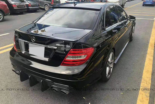 Mercedes Benz W204 Facelift C63 DTM Carbon Fiber Rear Diffuser