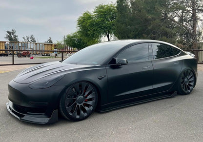 Tesla Model 3 Carbon Fiber Side Skirts